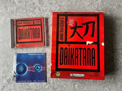 John Romero's Daikatana von Eidos Software Big Box Vintage PC Spiel