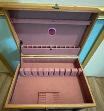 Naken’s Tarnish Proof Sterling Silverware Chest Vintage SEE VIDEO