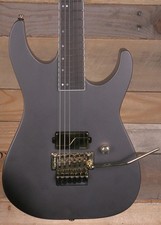 Guitarra Eléctrica ESP LTD Deluxe M-1001 Carbón Metálico Satinado "Excelente
