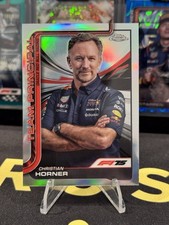 2025 Topps Chrome Formula 1 F1 - Christian Horner Refractor #192 Red Bull
