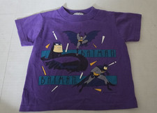 VTG Batman shirt boys 2T 1992 Dc Comics INC Allison Made in USA Single Stitch
