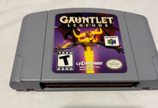 Gauntlet Legends Nintendo 64 N64 Authentic Cartridge Midway 4 Player Action