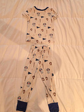 In My Jammers Baseball Bamboo Pajama Set   2T