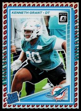 2025 Donruss Optic #216 Kenneth Grant Footballs #/16