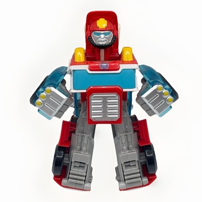Transformer Rescue Bot Heatwave Fire-Bot Figure Easy Transforming Firetruck 5 