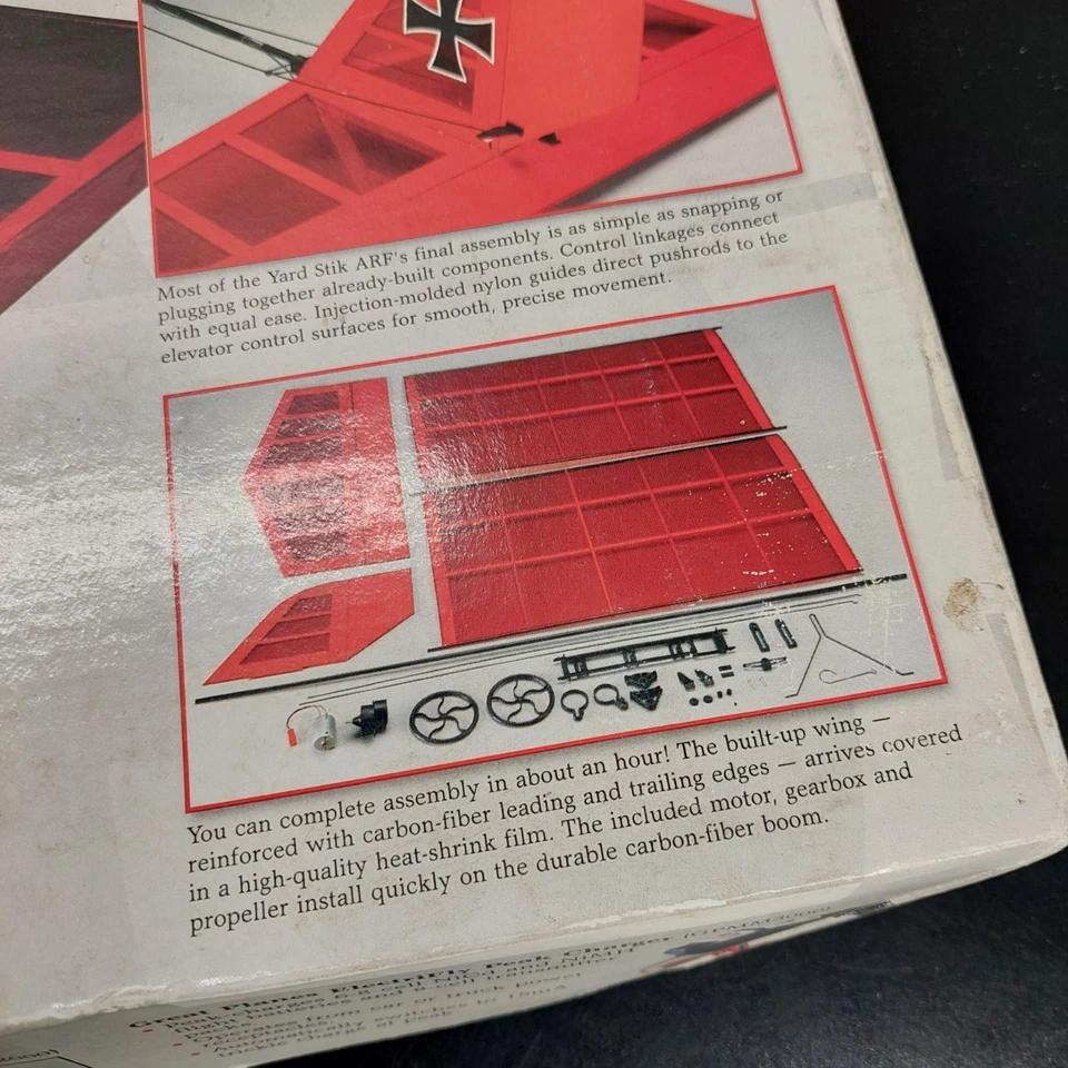 Great Planes Yard Stik Kit 41" envergadura avión RC nuevo Foto 4 de 4