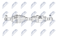 NTY Antriebswelle NPW-BM-243