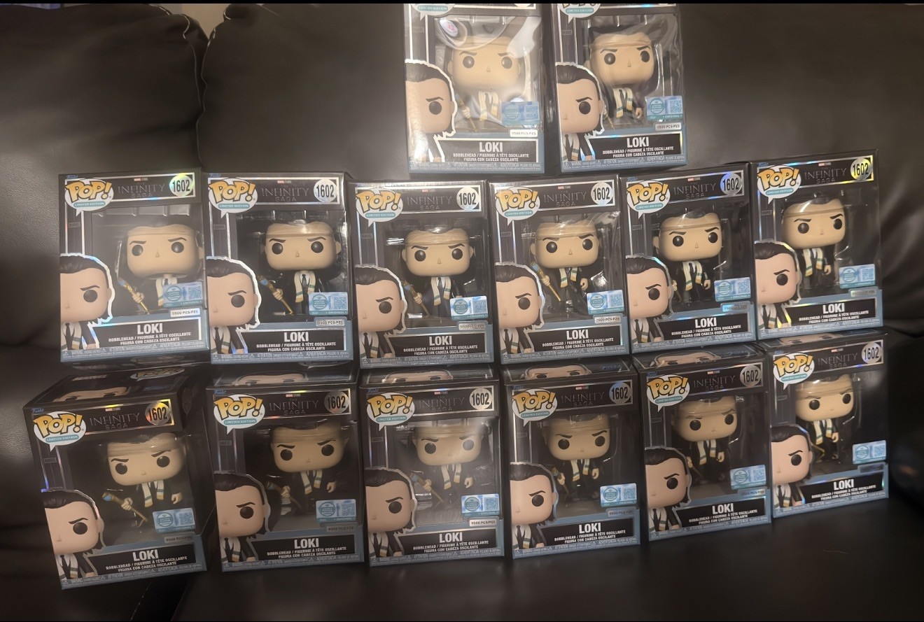 The Infinity Saga Funko Pop Loki 9500 Pcs LE Exclusive #1602 With Protector