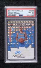 2019 Panini Mosaic Rookie Scripts Darius Bazley #RS-DBZ PSA 10 GEM MT Auto n0c