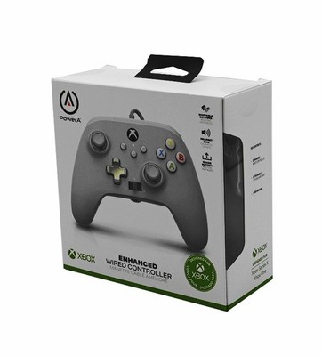 PowerA Enhanced Wired Controller - Mist (Nebelgrau) - Xbox ONE & Series X|S