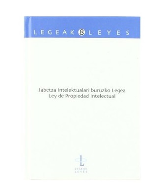 Jabetza Intelektualari buruzko Legea. Ley de Propiedad Intelectual 