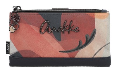 Anekke Muse Eikon Flexible Wallet Geldbörse Multicolor dunkelrot terracotta Neu