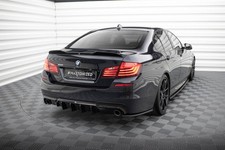 Heck Spoiler Aufsatz Abrisskante 3D passend für BMW 5er M-Paket F10 schwarz Hoch