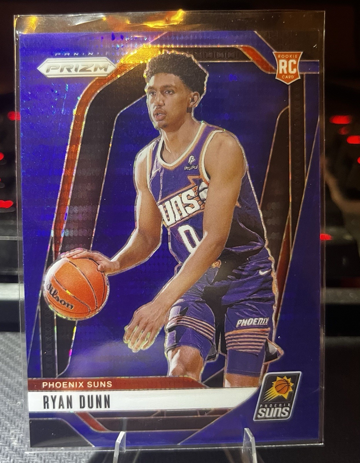 2024-25 Panini Prizm - Ryan Dunn #258 Blue Pulsar Prizm /99 (RC)