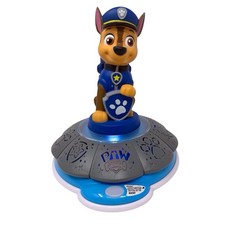 Paw Patrol Chase 9 Inch Spinning Night Light With Lights  Talking Chase Option