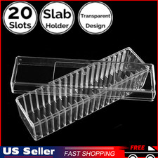 1 PC Clear Coin Storage Box Case - 20 Slab Coin Holder for PCGS, NGC, PCCB, PMG