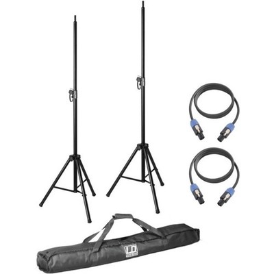 LD Systems Stative mit Tasche + Speakerkabel 5m f. Dave 8 Roadie | Neu