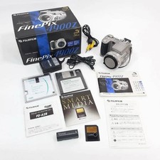 Fujifilm Old Digital Camera FinePix 4900Z Many Accessories Japan