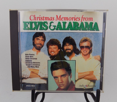 Elvis Presley and Alabama - Christmas Memories on CD! FREE SHIPPING!