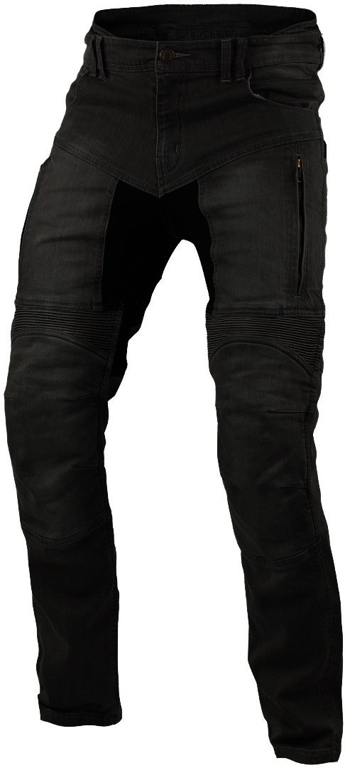Jeans da per moto con kevlar e protezioni ginocchia e fianchi omologate CE C.E.