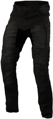 Jeans Moto Pantalon Avec kevlar Protections Genou Et Hanches Homologué Ce c. E - Photo 1/4