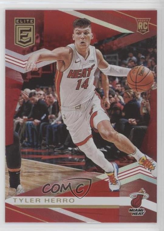 2019-20 Donruss Elite Rookies Red Tyler Herro #122 4f5