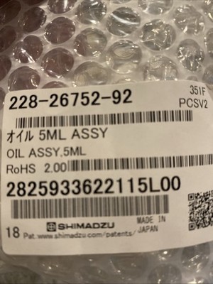 Shimadzu 228-26752-92 Daphne Oil 5mL For LC-20AT/ATvp Pump
