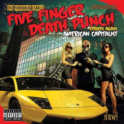 Audio Cd Neu - Five Finger Death Punch - American Capitalist -I- Eleven Seven