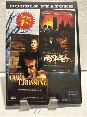DEATH OF A PROPHET/CUBA CROSSING (DVD, NEW IN ORIGINAL SHRINK WRAP) M.FREEMAN P5