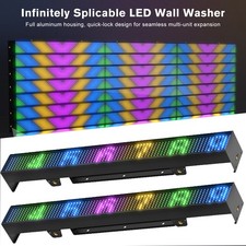 RGB Wall Wash Light Bar 666LED DMX Stage DJ Beam Lighting Disco Party Effect