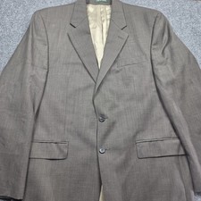 POLO RALPH LAUREN Solid Color Brown Men's 42L Sport Coat Blazer 100 Wool