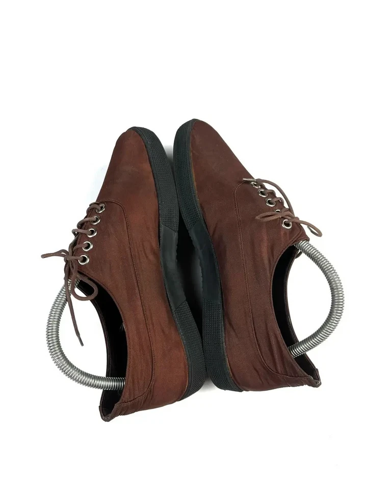 Zapatillas deportivas de lona JiL Sander vintage zapatos keds bajos Foto 4 de 4