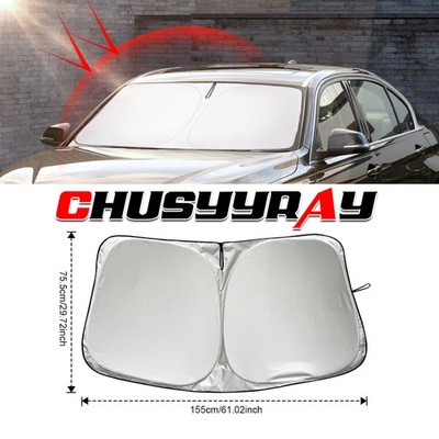 FOR Ford F250 2017-2021 Sun Shade - 29.72x61.02'' Foldable & Easy to Store