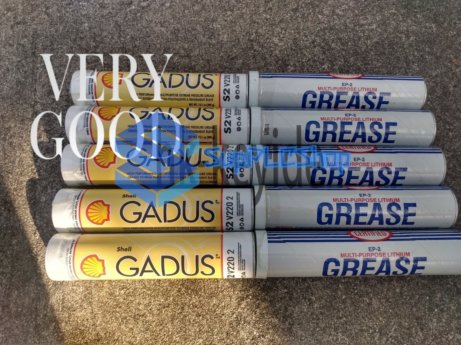 NEW Plastic Grease Shell Gadus S2 V220 2, 400 Ml