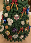 2002 Danbury Mint New York Yankees MLB Christmas Tree w/ Lights — photo 7