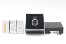  Near MINT / BOX SEIKO 5 7S26-02J0 Military Black Automatic Watch from JAPAN