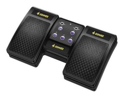 Donner Wireless Bluetooth Page Turner Pedal for iPad Tablets Phone Foot Pedal