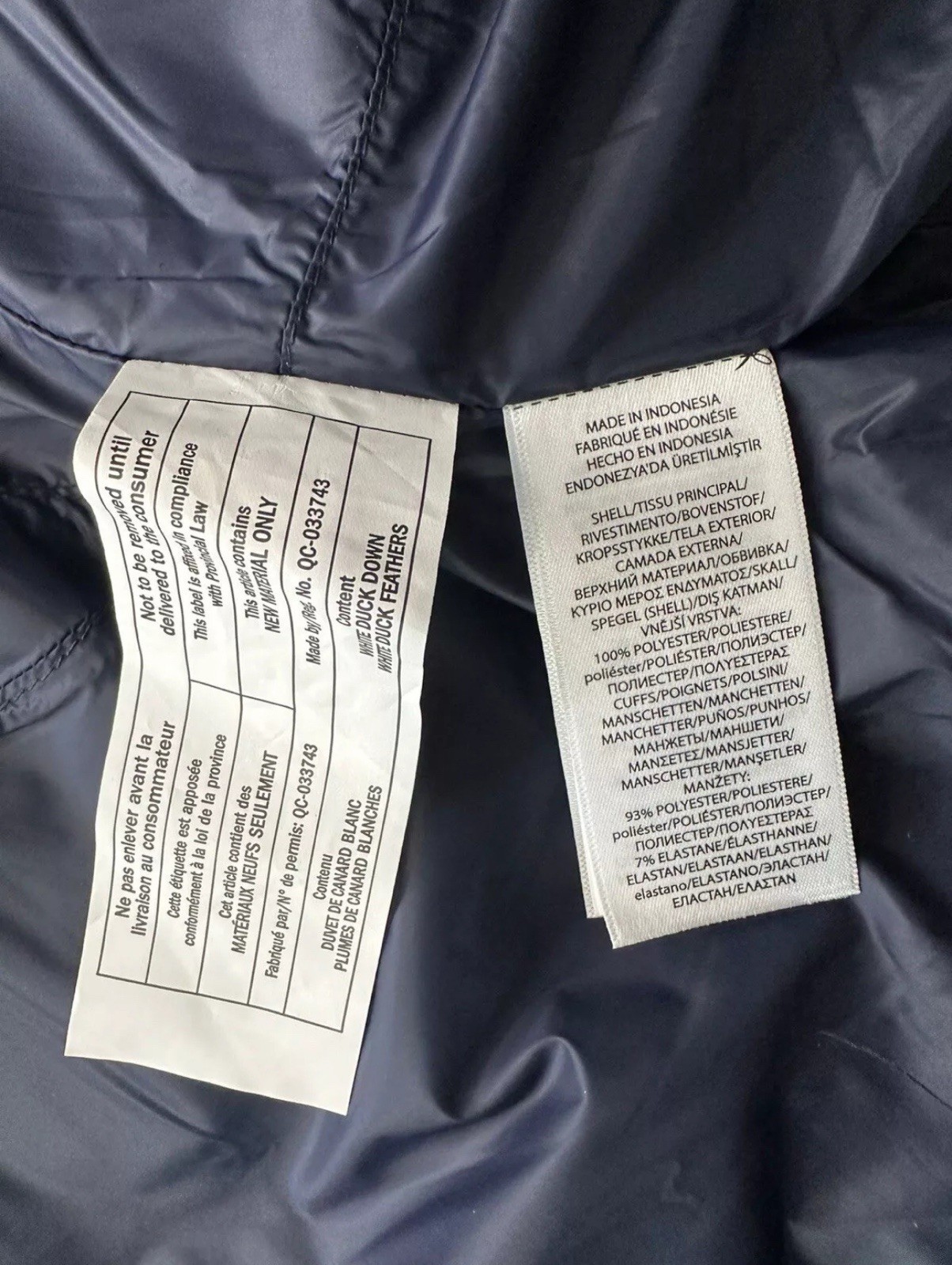 Polo Ralph Lauren uomo B&T giacca cappotto blu 3XB piccolo pony con cappuccio puffer