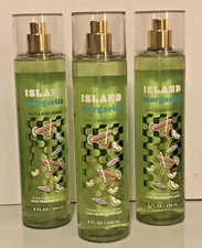 ISLAND MARGARITA FRAGRANCE MIST BODY SPRAY 8 OZ BATH BODY WORKS 3 PACK LOT GREEN