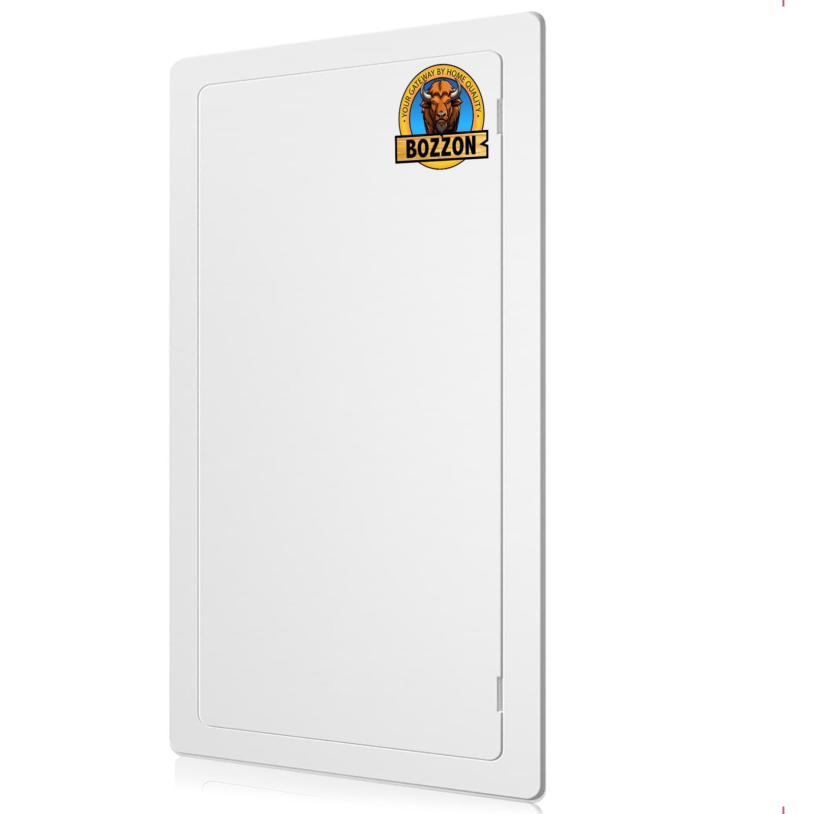 BOZZON Access Panel for Drywall - 4 x 6 in - Wall Hole Cover - 4 x 6, White