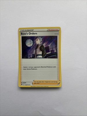 Boss's Orders 132/172 Swsh09: Brilliant Stars Holo