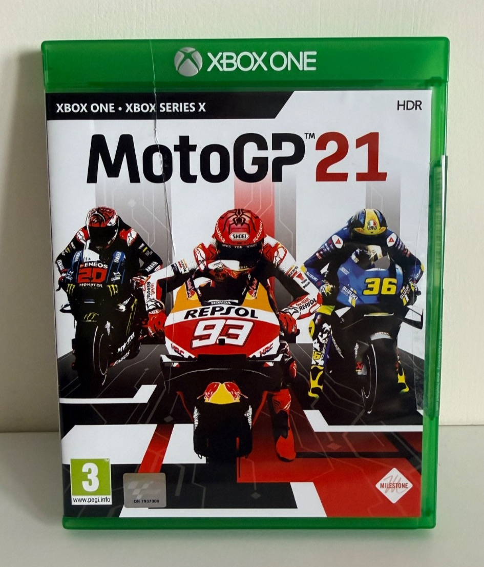MotoGP 21 Xbox ONE  XBOX Series X GAMES NEW SLEEVE DAMAGED