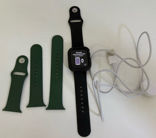 Apple Watch SE 40mm GPS + Cellular (2nd Generation) 32GB Black S/M + Green Band
