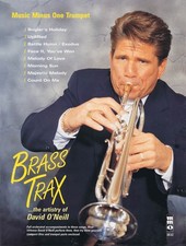 Brass Trax Artistry of David O'Neill Trumpet Sheet Music Minus One Book CD