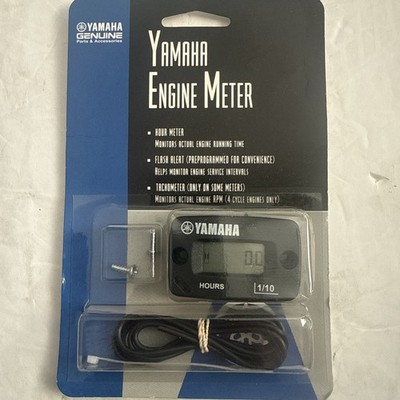 Yamaha OEM Deluxe Hour Meter ENG-METER-2C-01 Generator Service Intervals