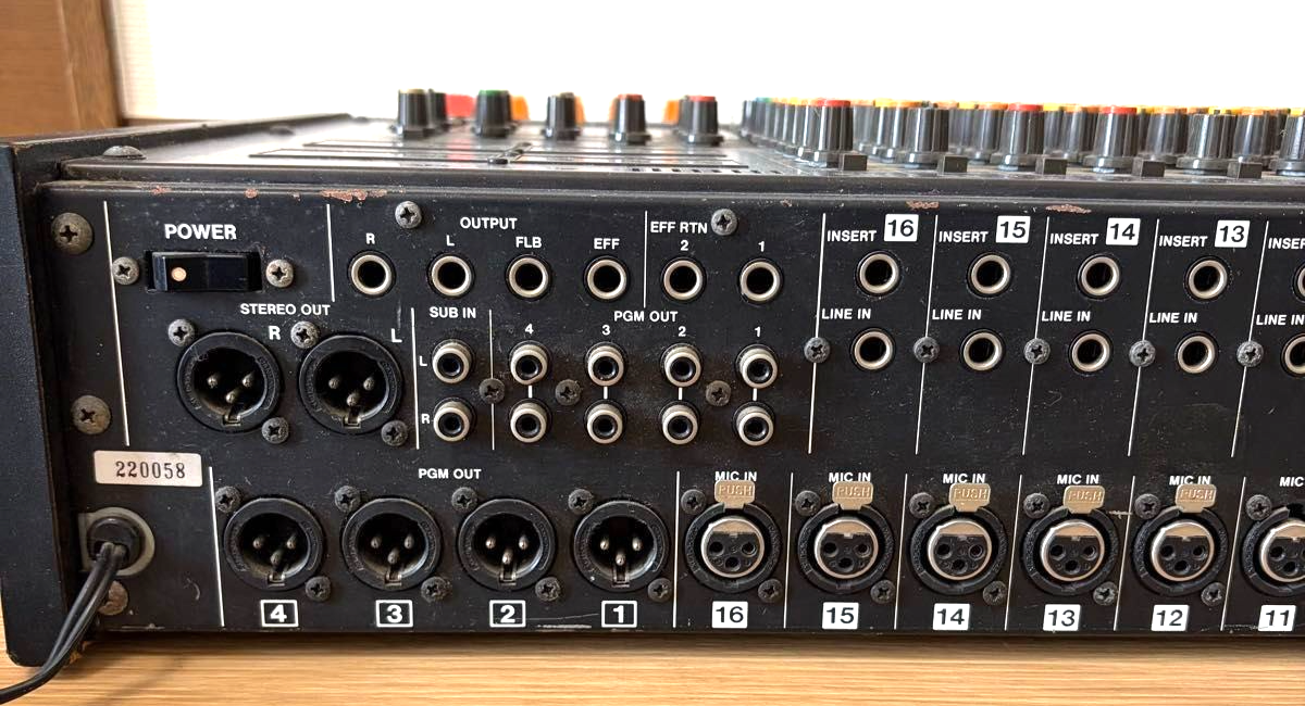 TASCAM M-216 Analog Mixer 16 Channels 4 Buses for sale online | eBay