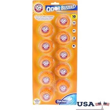 10 Pack Odor Eliminating Deodorizing Balls Fresh Clean Burst Scent 60 Days Use
