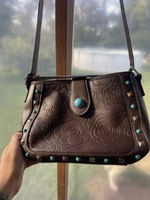 Canyon Sky - A Southwest Inspiration Dark Brown Shoulder Bag Purse