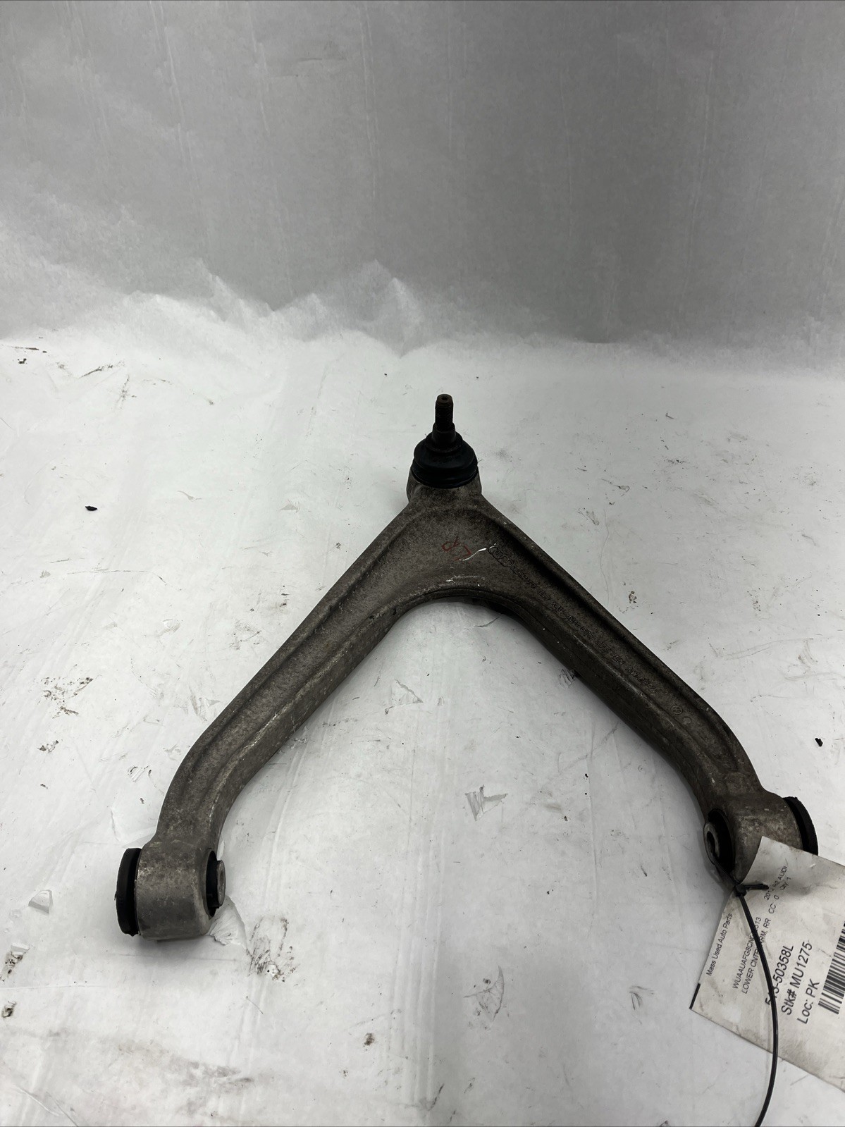 2010-2015 AUDI R8 4.2L V10 FRONT DRIVER LEFT LH  LOWER CONTROL ARM 420 505 375