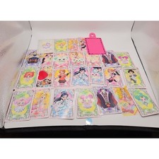 Vintage Precure pretty cure 2005 Card lot 1 sticker cards 26 plus badge holder